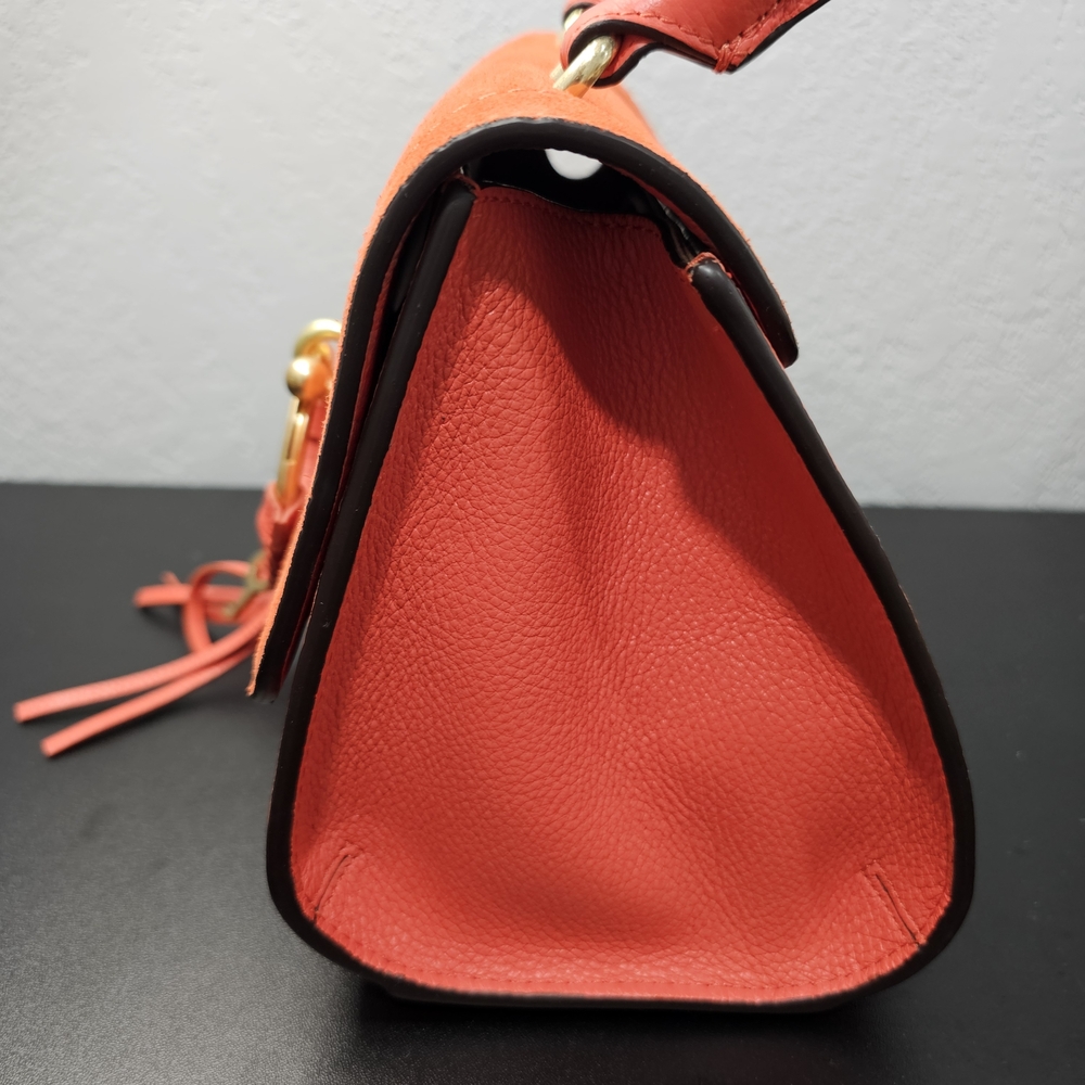 See By Chloe Coral Summer Satchel with Gold Hardware - Picture 14 of 17